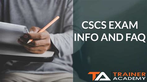 FREE CSCS Practice Test 2023 .